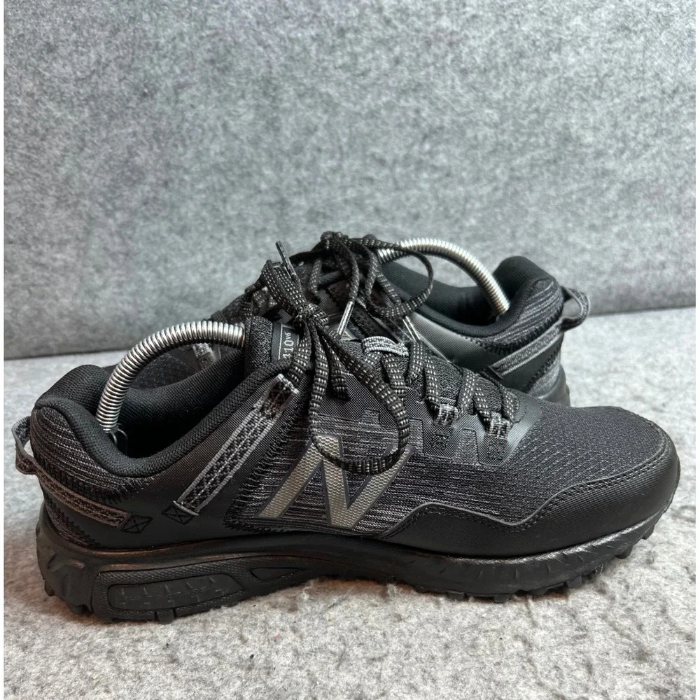 New Balance 410v6 All Terrain Mens Trail Running Shoes Black Grey Size 9.5